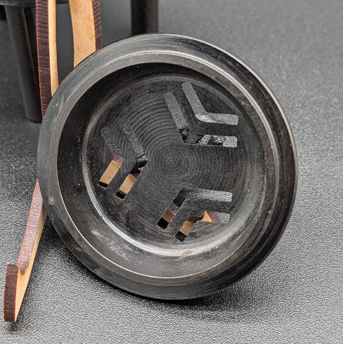 VINTAGE INCENSE BURNER with Lion and Crane by ZUIHOU TRUE JAPANESE ARTISAN