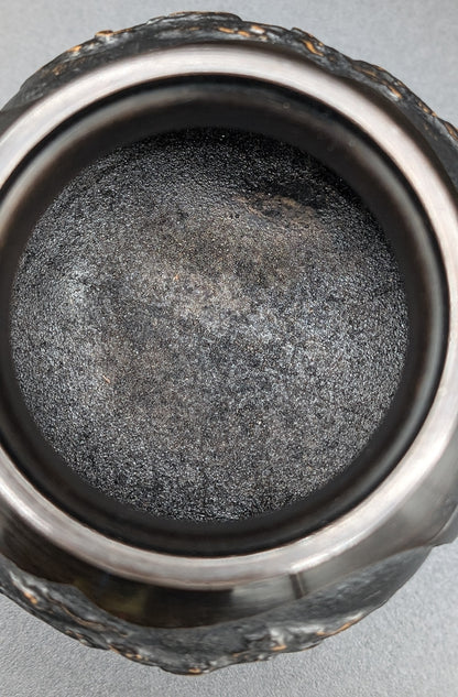 VINTAGE INCENSE BURNER with Lion and Crane by ZUIHOU TRUE JAPANESE ARTISAN